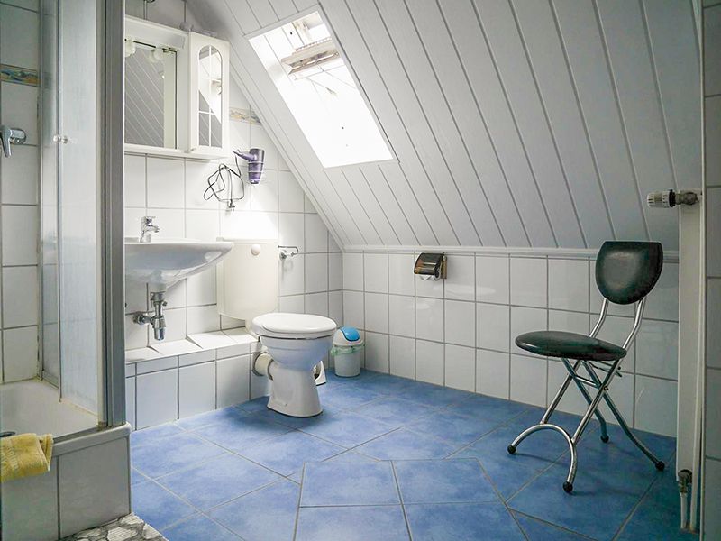 Ferienwohnung Wanderfalke - Badezimmer
