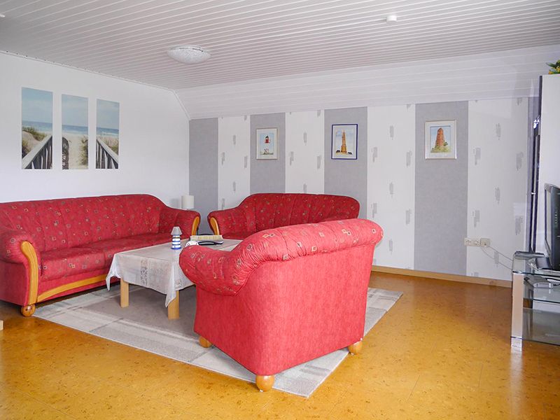 Ferienwohnung Wanderfalke - Wohnzimmer